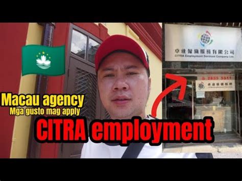 citra employment agency macau